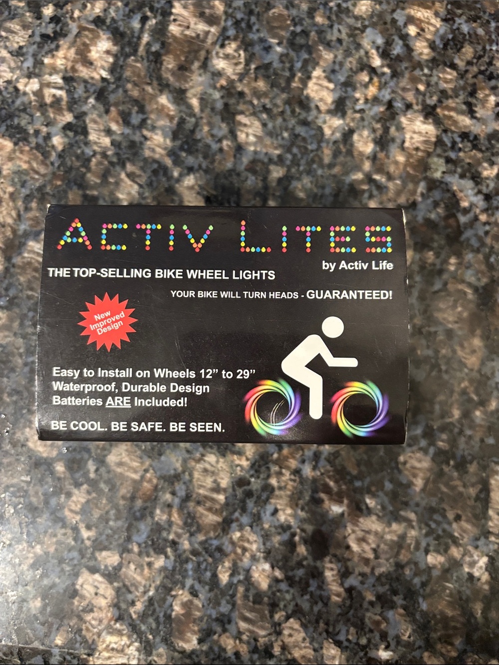 Active Life Activ Lites Bike Wheel Lights - Blue Lights